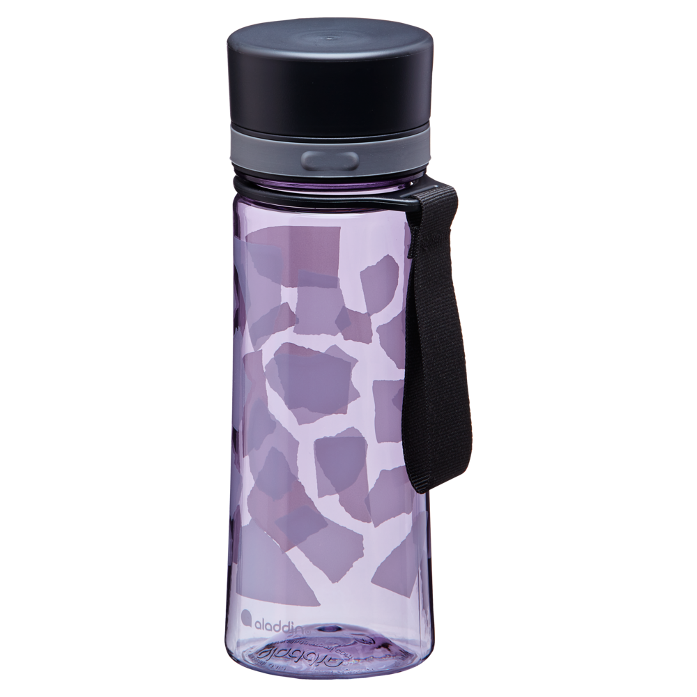 Botella de Agua Aveo 0.35L Estampado Violeta