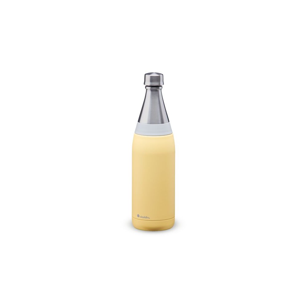 Botella de agua Fresco Thermavac de acero inoxidable 0.6L Amarillo Limon